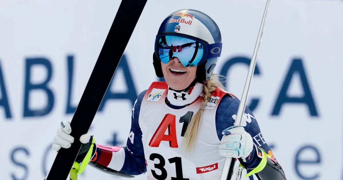 Lindsey Vonn looking forward to Cortina after placing fourth at St. Anton  Super G – Chrono 47