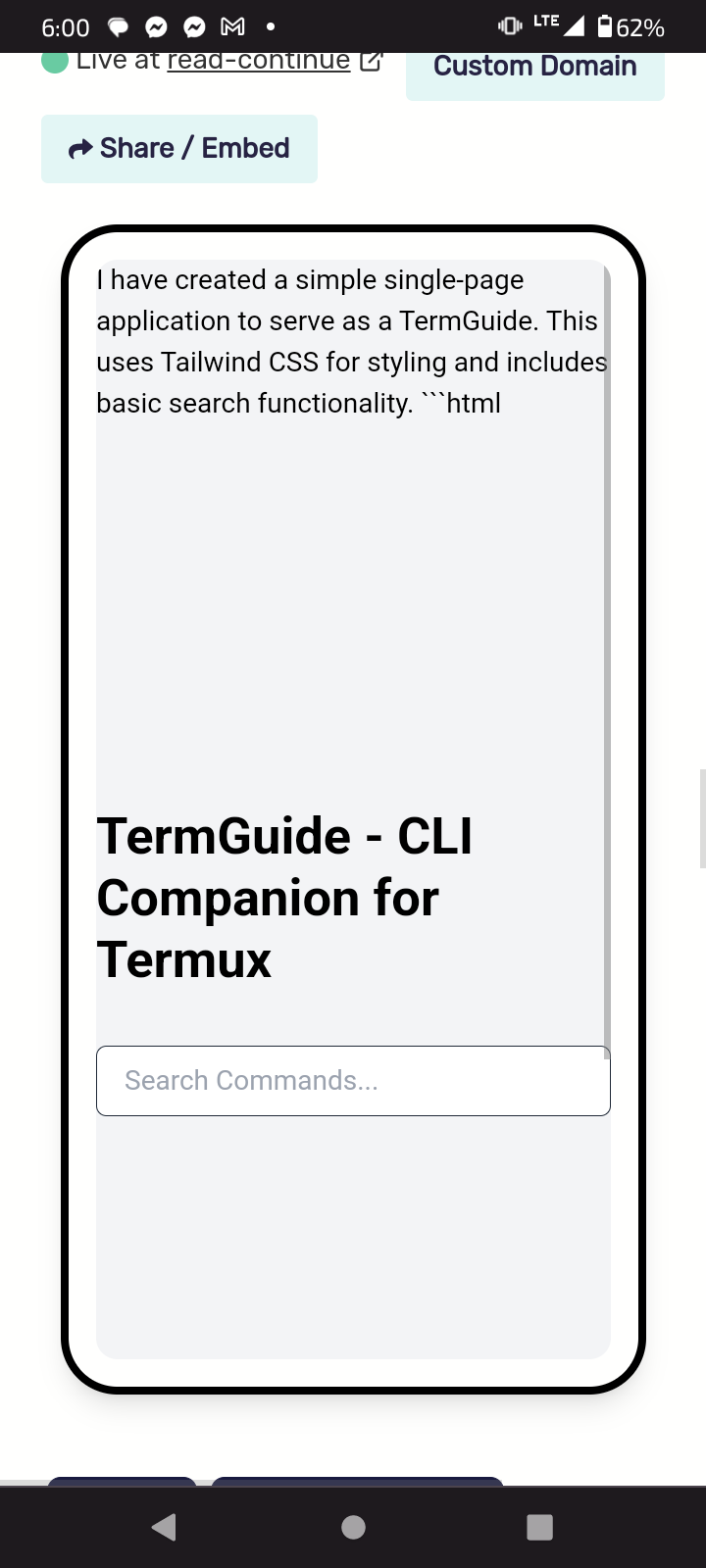 Left is "TermGuide" which I wasn't clear on my description so it didn't work properly. But one the right "Ask a Question" works better then I thought it would.