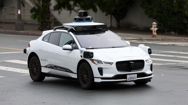 Alphabet's (GOOGL) Waymo Valued at More Than $45 Billion After Funding -  Bloomberg