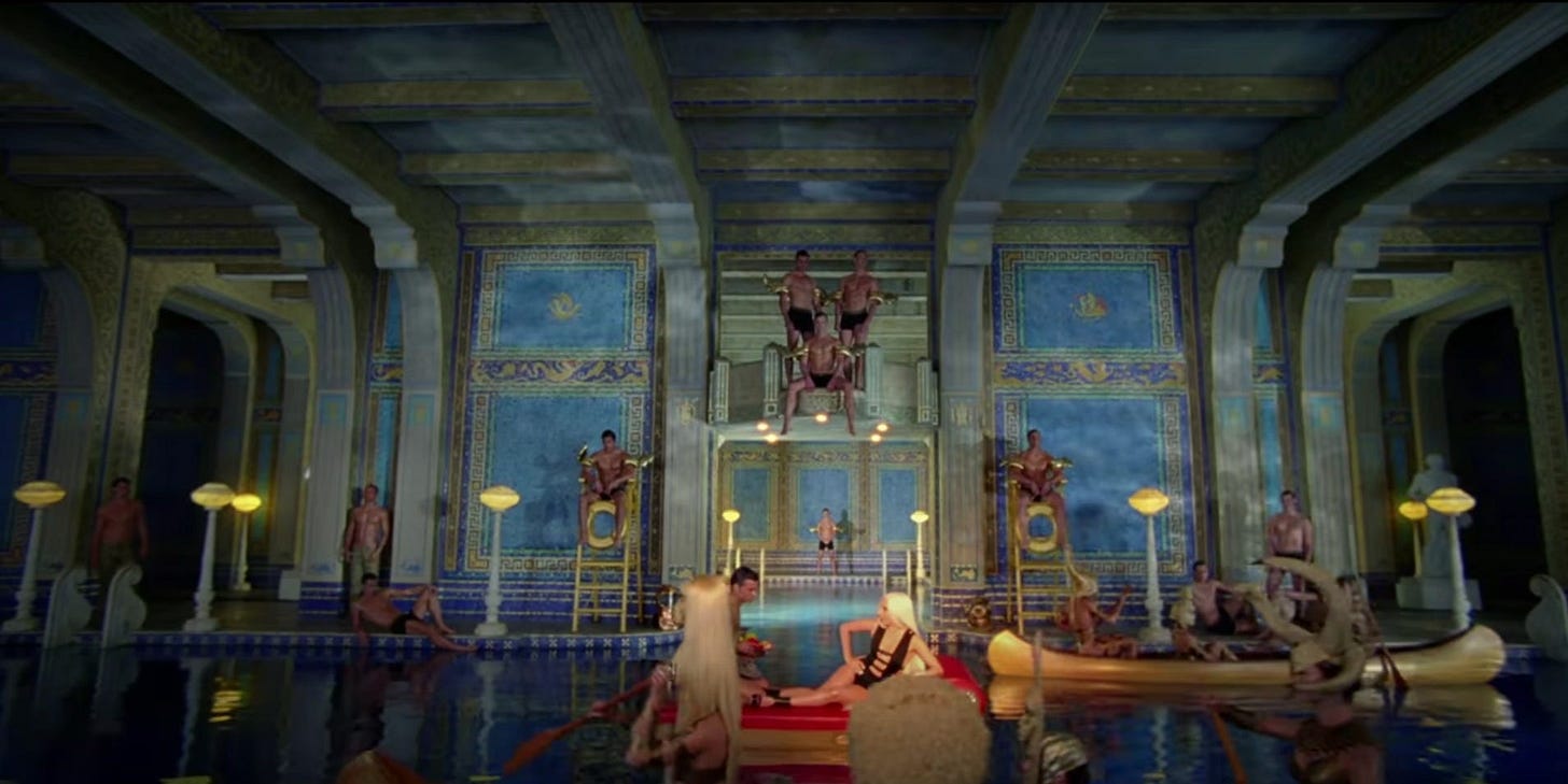 Hearst Castle Was Transformed for Lady Gaga's “G.U.Y” Music Video