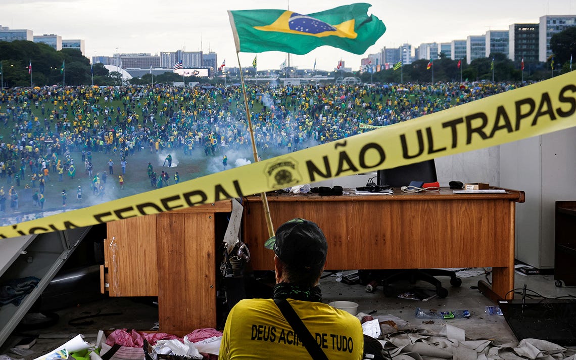 Democracia sob ataque: um hora a hora de 8 de janeiro - Nexo Jornal