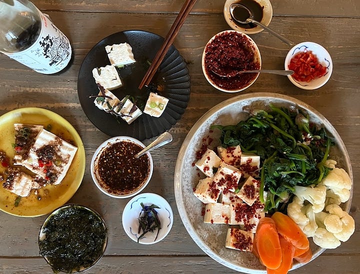 chilled tofu many ways