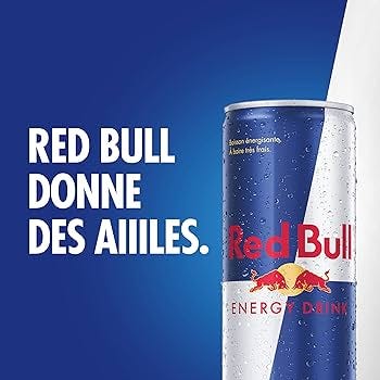 Red Bull Energy Drink Boisson Energisante 24 x 250 ml : Amazon.fr: Epicerie