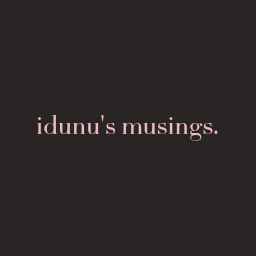 idunu's musings.