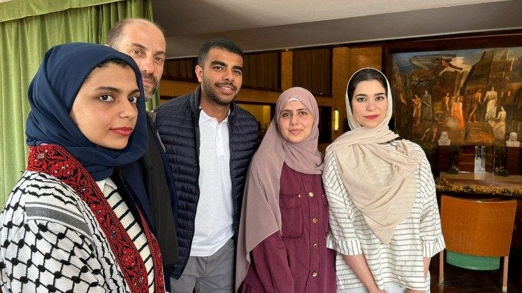 The Palestinian students at Sapienza University