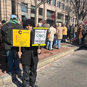 The Contrarian Covers the Democracy Movement