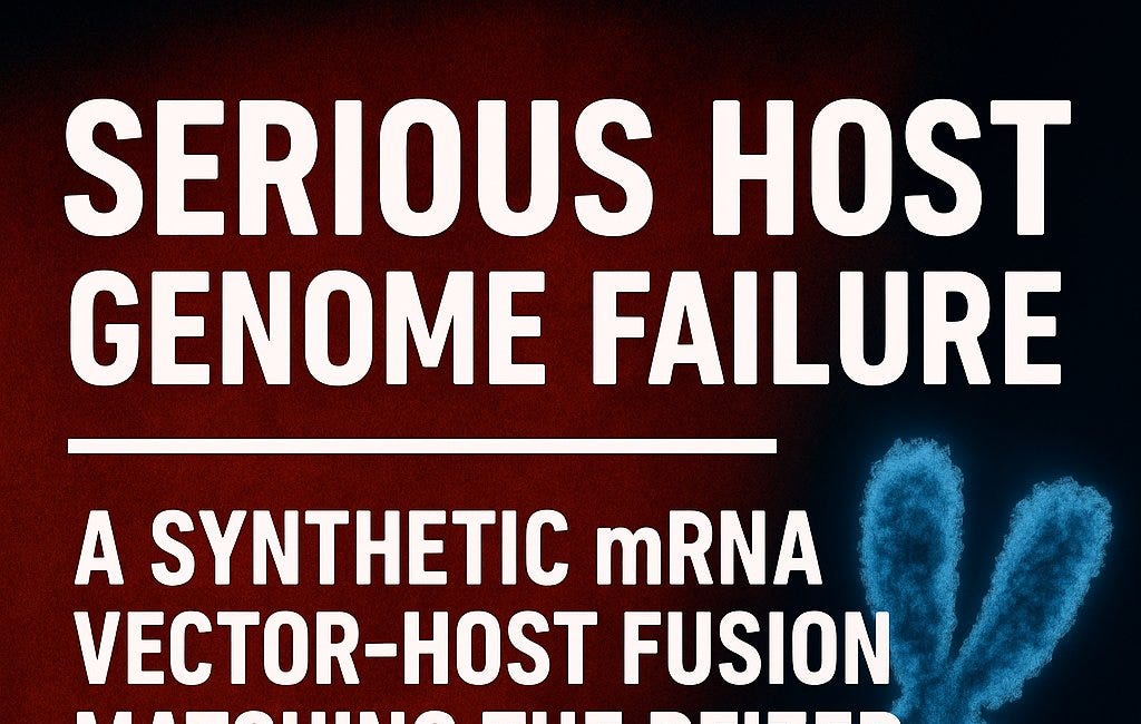 CATASTROPHIC BOMBSHELL 2: 🛑Breaking🛑 Synthetic mRNA Proven to Fuse with Human DNA