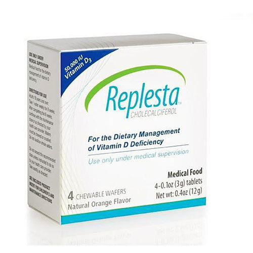 Replesta Cholecalcifer Wafer 50,000 IU Vitamin D3 Deficiency Chewable, —  Mountainside Medical