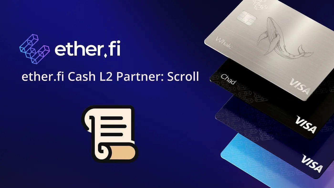 Ether.fi Launches Crypto Credit Card with Scroll's ZK Tech
