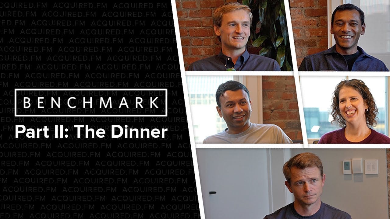Benchmark Part II: The Dinner Benchmark Part II: The Dinner