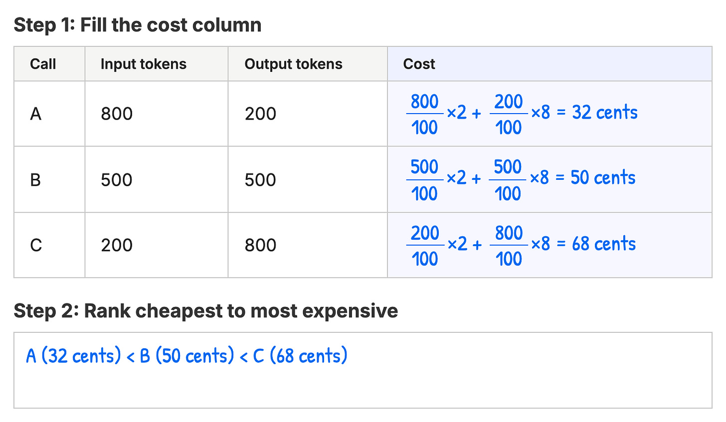 Comparing Three Calls Comparing Three Calls