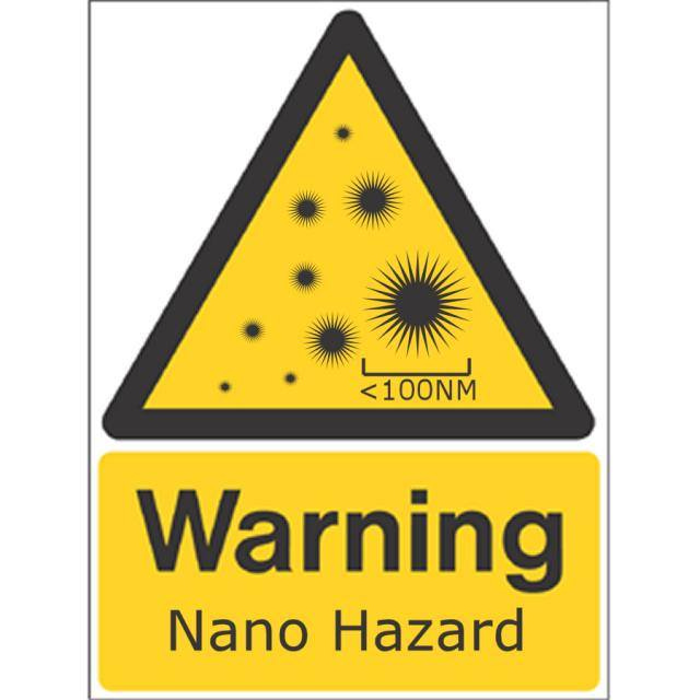 May be an image of text that says '100 <100NM Warning Nano Hazard'