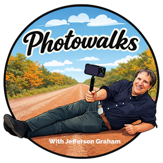 Jefferson Graham's PhotowalksTV newsletter - Tech & Travel logo