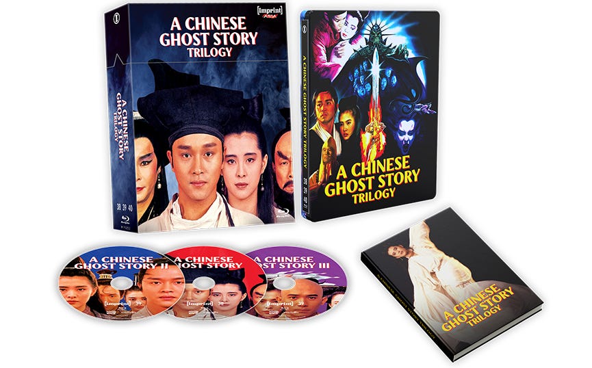 Bluray Review: A CHINESE GHOST STORY TRILOGY (Imprint Asia 38, 39, 40)