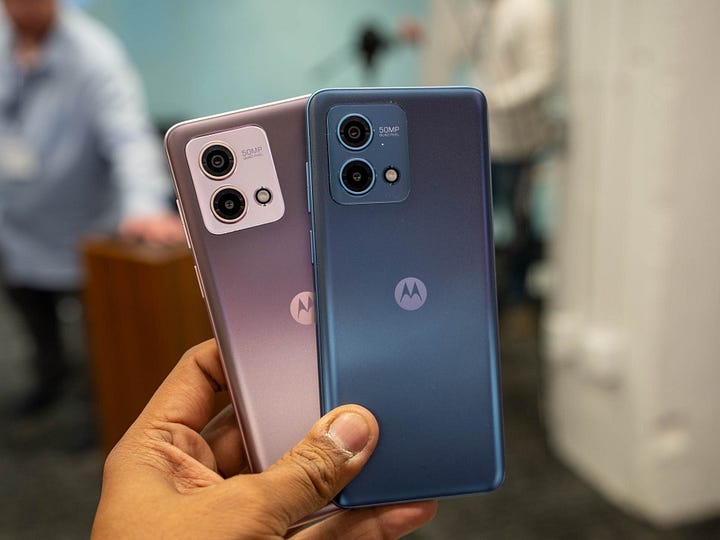 Moto G Stylus 4G from different angles