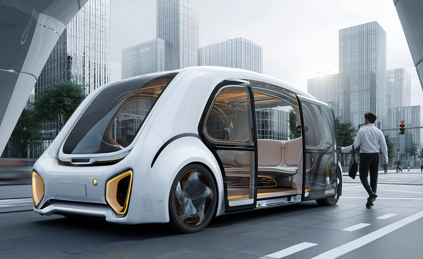 Apuesta de Uber por robotaxis y vehículos autónomos