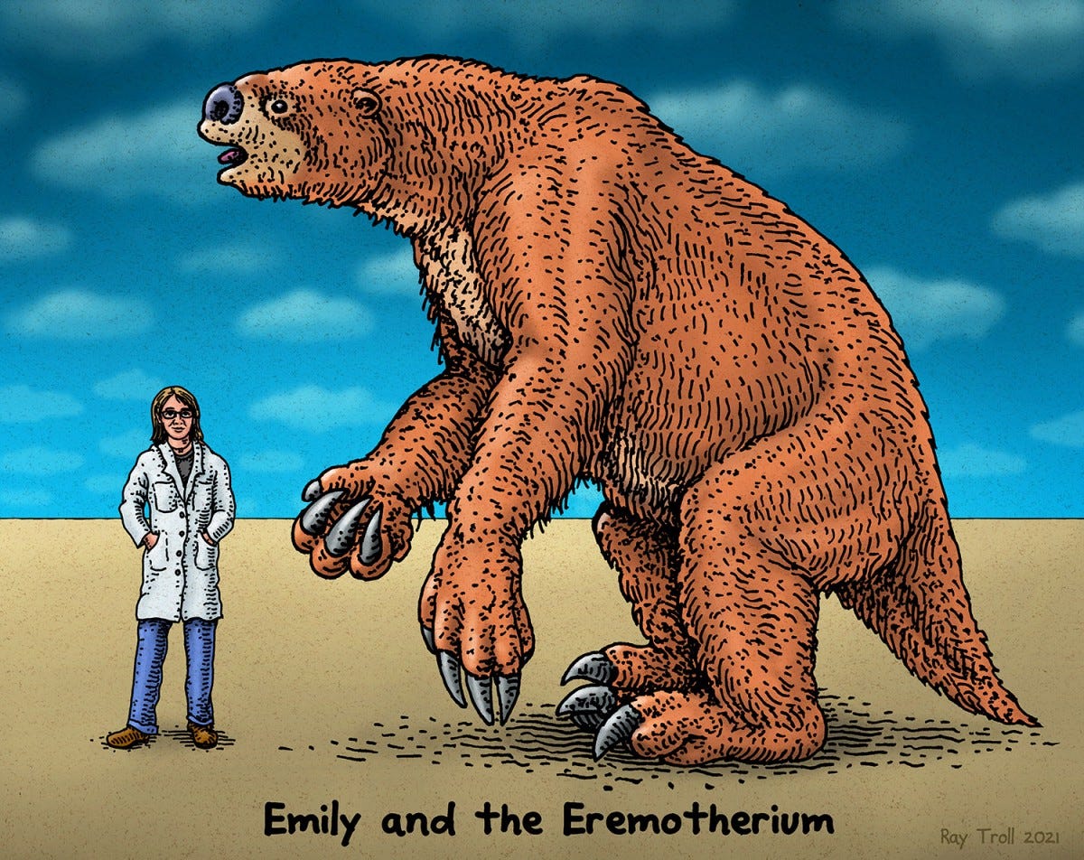 Episode #25 Slothful Titans of the Tar Pits with Emily Lindsey | Paleo Nerds