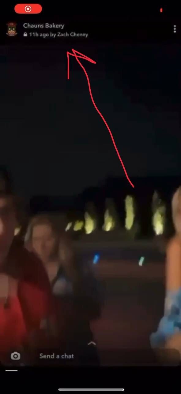 Allegedly Mayor Cheney’s son recorded the video right next to the keg.