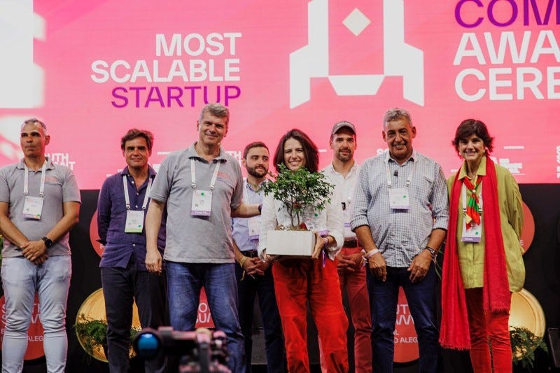 Premiação Startup Competition 2024 - Foto: South Summit Brazil / Divulgação