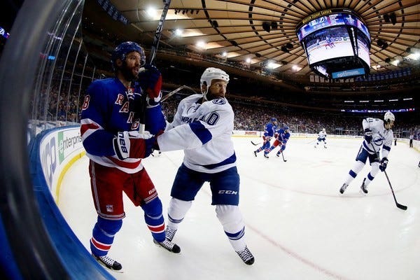 tampa bay lightning zap new york rangers again stanley cup playoffs 2015 tampa bay lightning zap new york rangers again stanley cup playoffs 2015