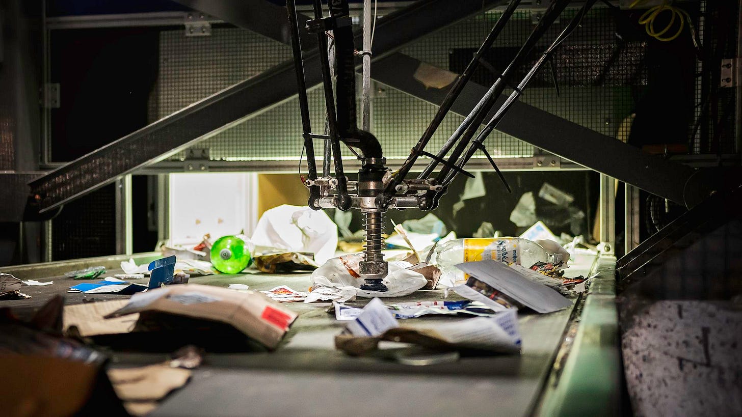 AI-powered robots could fix recycling's biggest problems