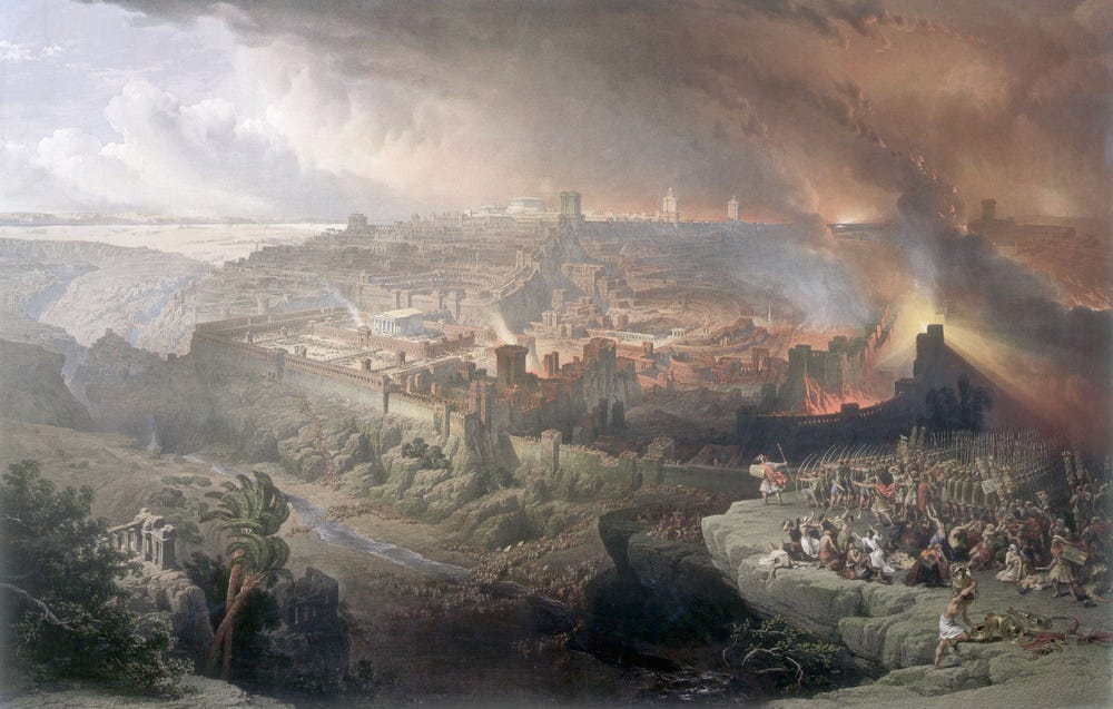 The Siege of Jerusalem in 70 CE - World History Encyclopedia