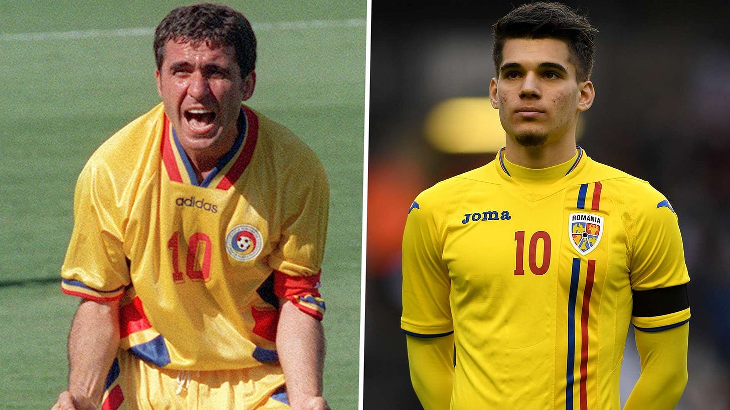 Who is Ianis Hagi? The son of Romania legend Gheorghe who is starring at  Under-21 Euros | Goal.com English Saudi Arabia
