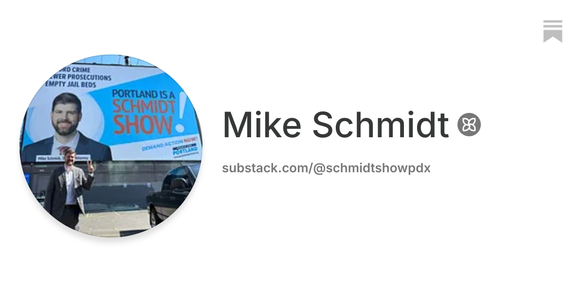 Mike Schmidt | Substack