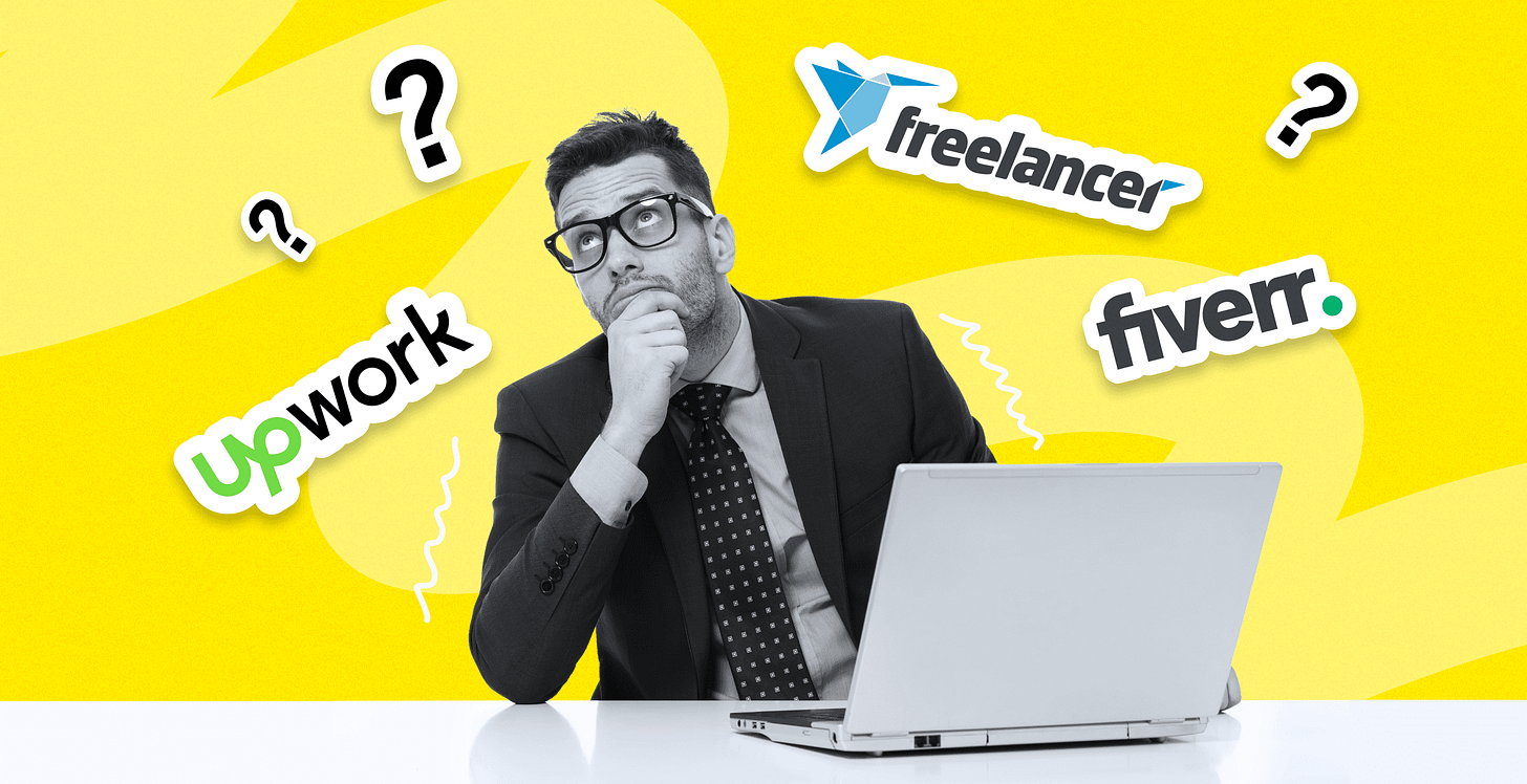 Fiverr vs Upwork vs Freelancer [2025 Update]