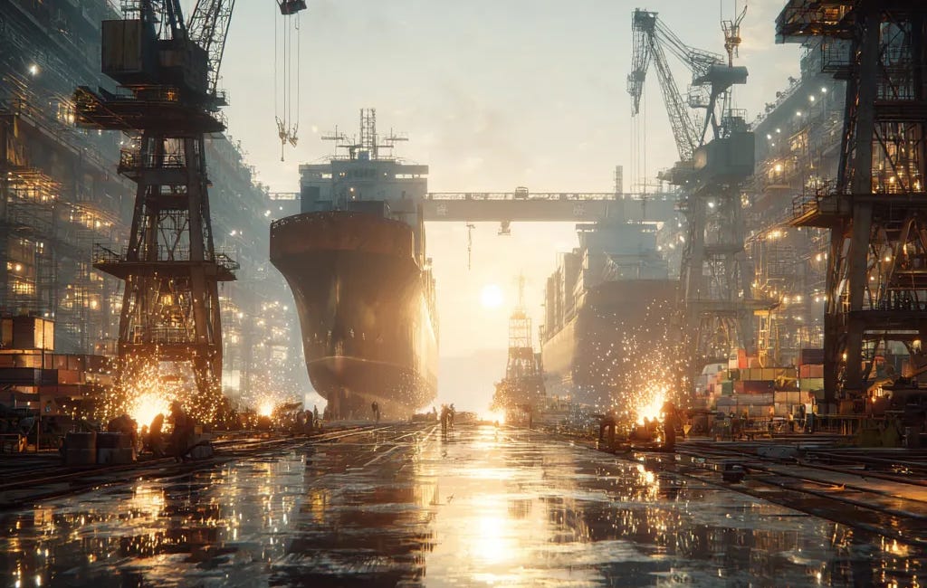 🚨Is China Quietly Locking the Future of Shipbuilding?