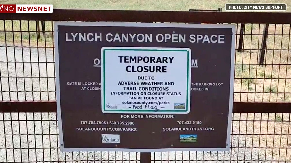 Fairfield again closes parks, open spaces due to Red Flag Warning