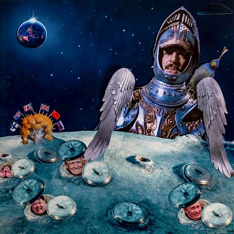 Collage by Suzy Starlite