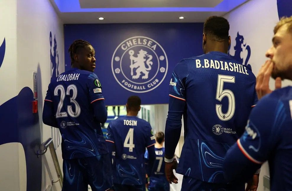 Chelsea's centre-back pairing of Badiashile and Chalobah is a relatively  new one for the Conference League, as they've only shared 90 minutes  together once, in the second leg against Copenhagen in