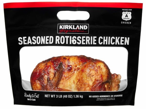 Kirkland Signature Rotisserie Chicken