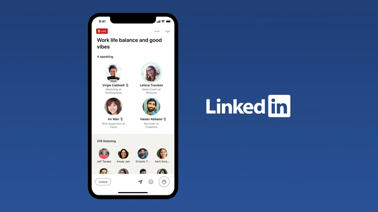 LinkedIn Audio Events
