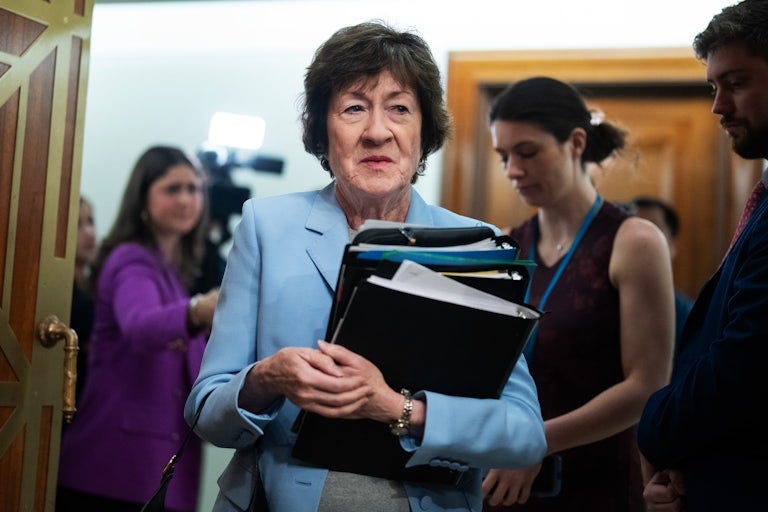 Susan Collins May Be Chuckling, but She’s in Far Worse Trouble Now