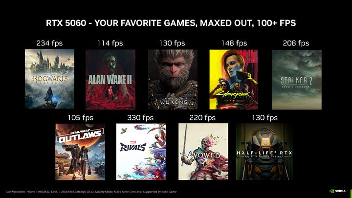 Nvidia RTX 5060 graphics card