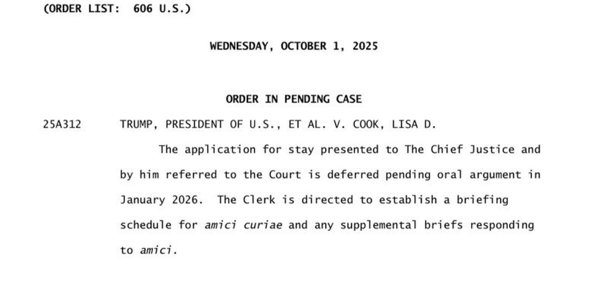 Slow down and protect things: Fed independence and the Supreme Court