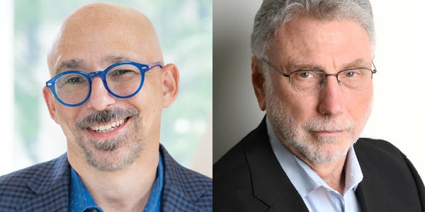 Steve Rosenbaum and Marty Baron.