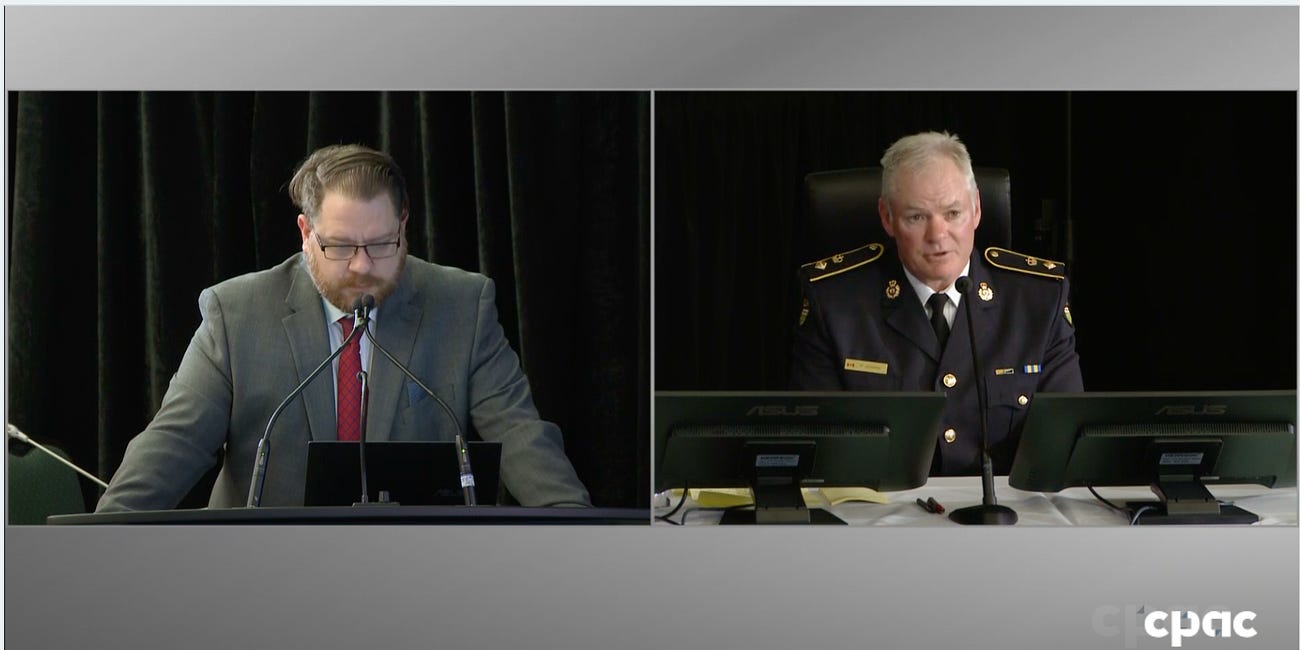 Testimony by Ontario's Intelligence Bureau Commander raises serious doubts about claims of national security threats posed by Freedom Convoy or its organizers