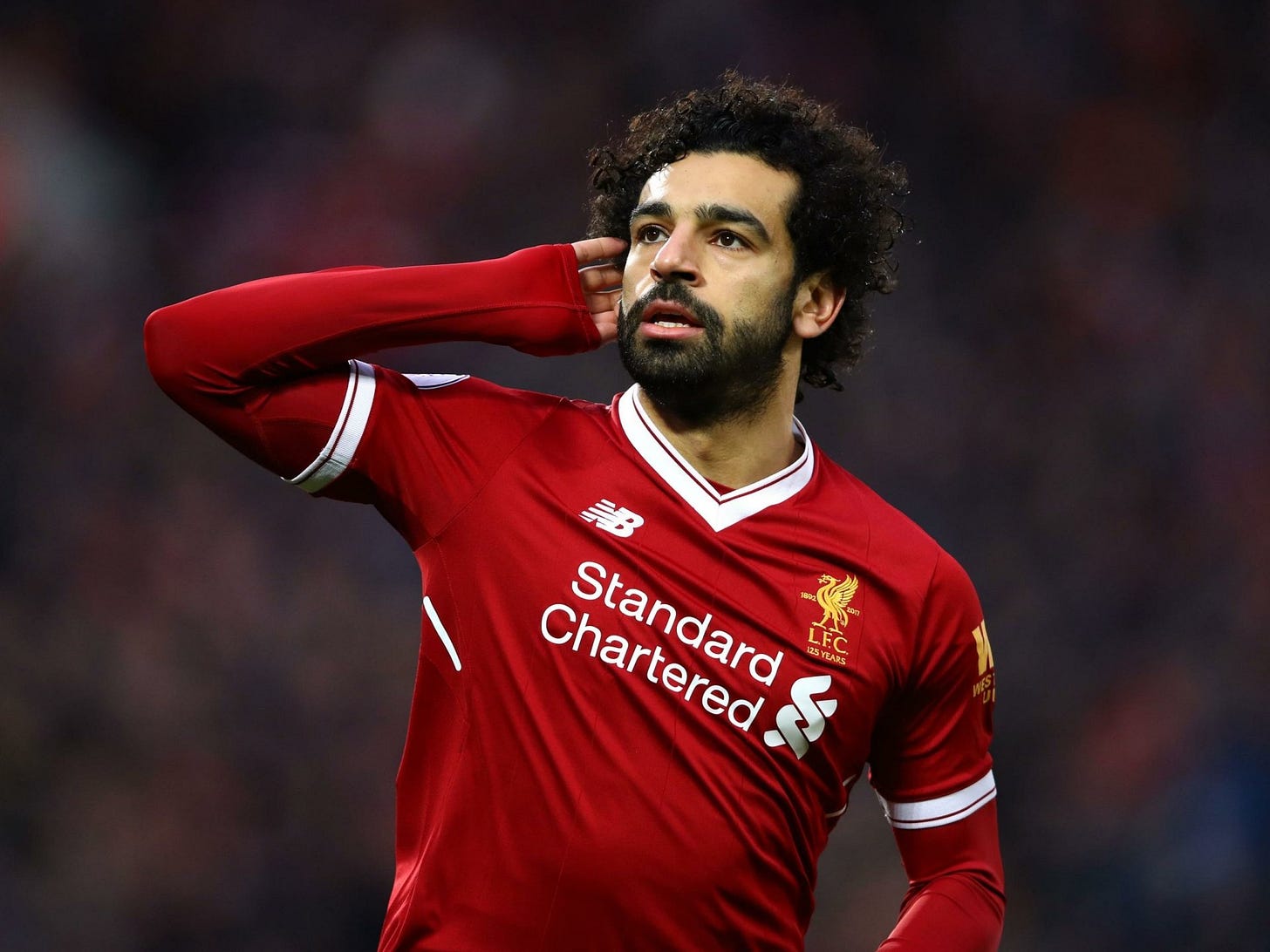Mohamed Salah: Egyptian Soccer Star in Stunning HD Wallpaper Mohamed Salah: Egyptian Soccer Star in Stunning HD Wallpaper