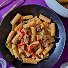 philly cheesesteak rigatoni