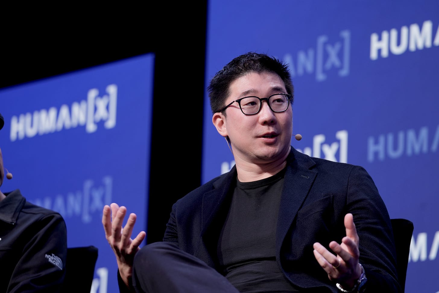 LAS VEGAS, NEVADA - MARCH 10: Howie Liu, CEO, Airtable, speaks onstage during the HumanX AI Conference 2025 at Fontainebleau Las Vegas on March 10, 2025 in Las Vegas, Nevada. (Photo by Big Event Media/Getty Images for HumanX Conference)