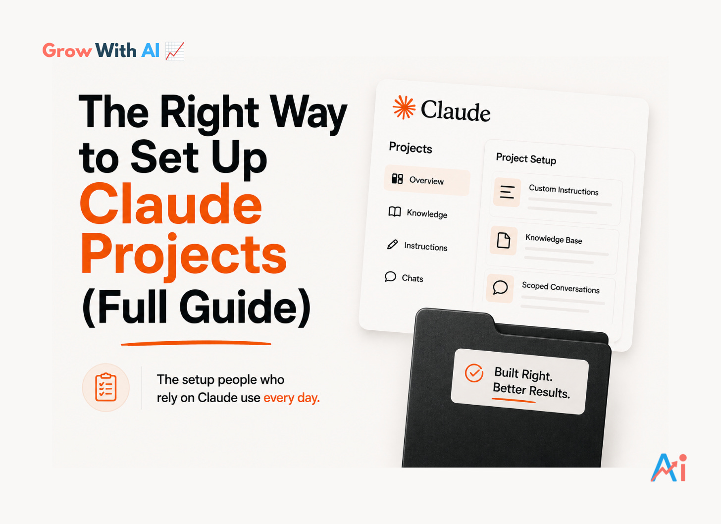 The Right Way to Set Up Claude Projects (Full Guide)