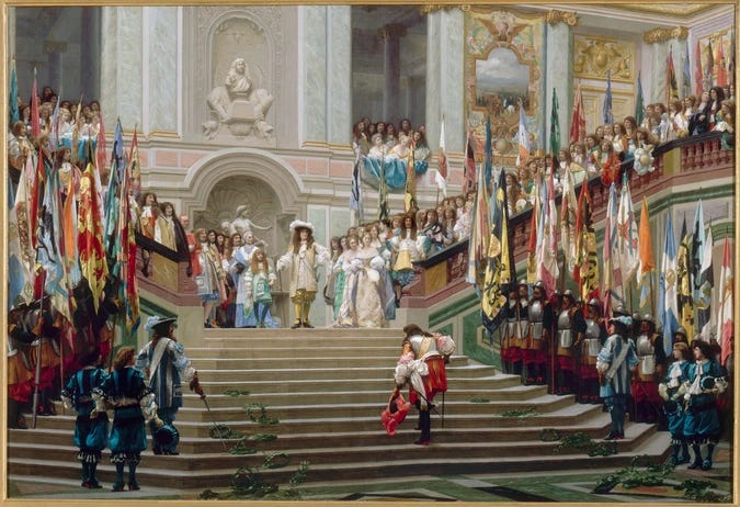 Réception du Grand Condé par Louis XIV (Versailles, 1674) - Jean-Léon Gérôme | Musée d'Orsay Réception du Grand Condé par Louis XIV (Versailles, 1674) - Jean-Léon Gérôme | Musée d'Orsay