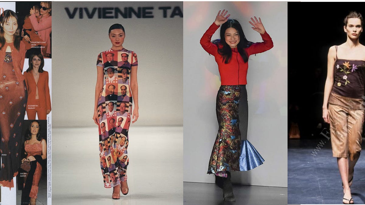 Vivienne Tamデザイン90年代ビンテージシルクトップス[希少] Tiger Print Top | Vivienne Tam – Female Hysteria Vintage