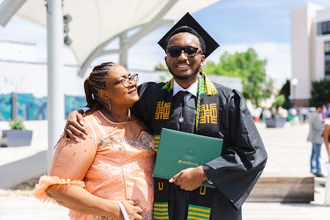 Students of the 2025 Commencement Class celebrate Spring Graduation.