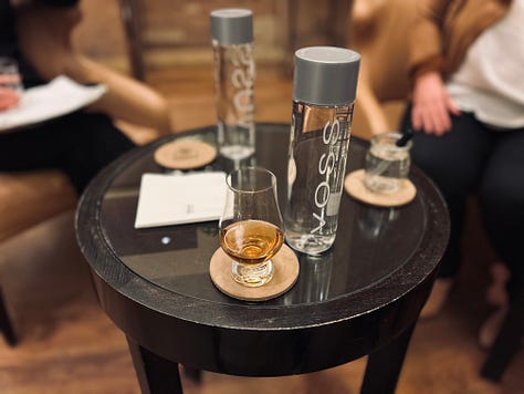 water, scotch, bottle, table