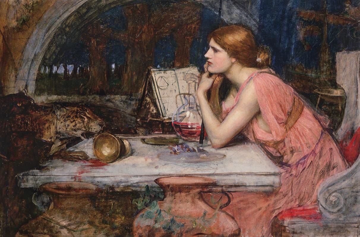 The Sorceress – John William Waterhouse
