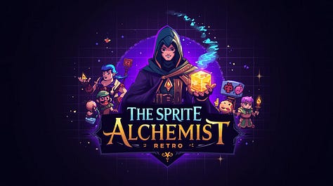 A Gallery Of Logos For The Sprite Alchemist - Retro!